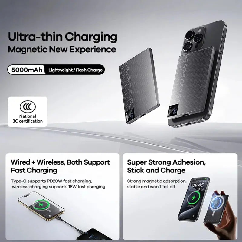 Batterie de secours Ultra Plat REMAX MP-5 Voltshop