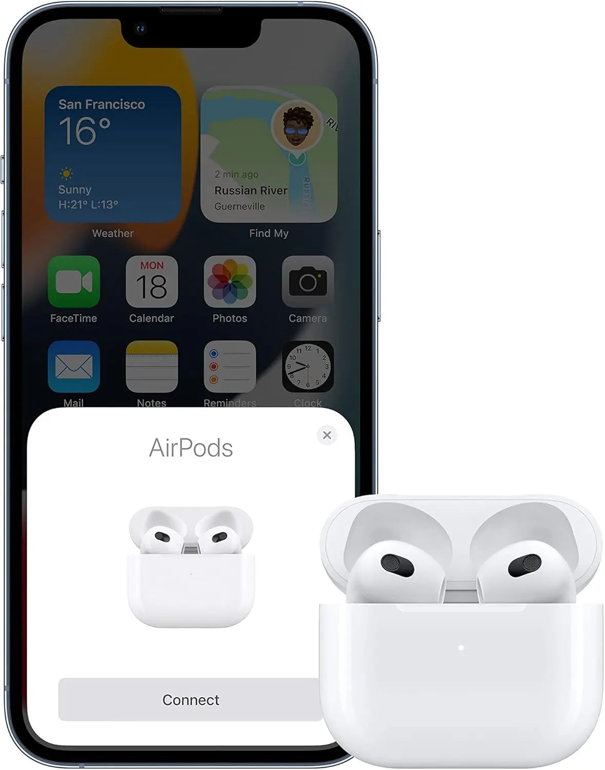 Apple AirPods (3ᵉ génération) (Reconditionné)