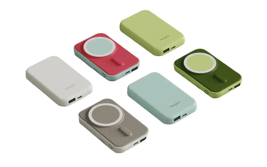 Batterie de secours - 10000 Mah Mangotek Vert Voltshop