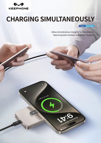 Batterie de secours Magnétique CUBE 5000Mah Voltshop