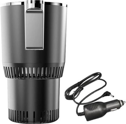 Lesunbak Chauffe-café pour Voiture, Porte-gobelets Automobiles - Chauffe-café et Refroidisseur d'eau 2 en 1,Extenseur de Tasse de Voiture antidérapant, Porte-Boisson de Voiture, Porte-Bouteille d'eau