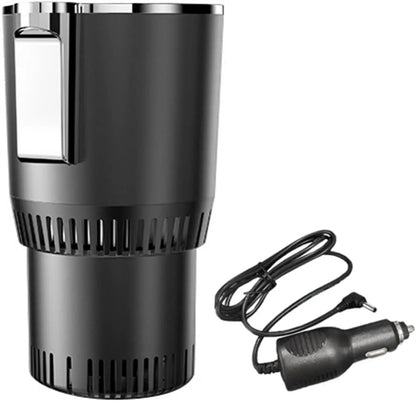 Lesunbak Chauffe-café pour Voiture, Porte-gobelets Automobiles - Chauffe-café et Refroidisseur d'eau 2 en 1,Extenseur de Tasse de Voiture antidérapant, Porte-Boisson de Voiture, Porte-Bouteille d'eau