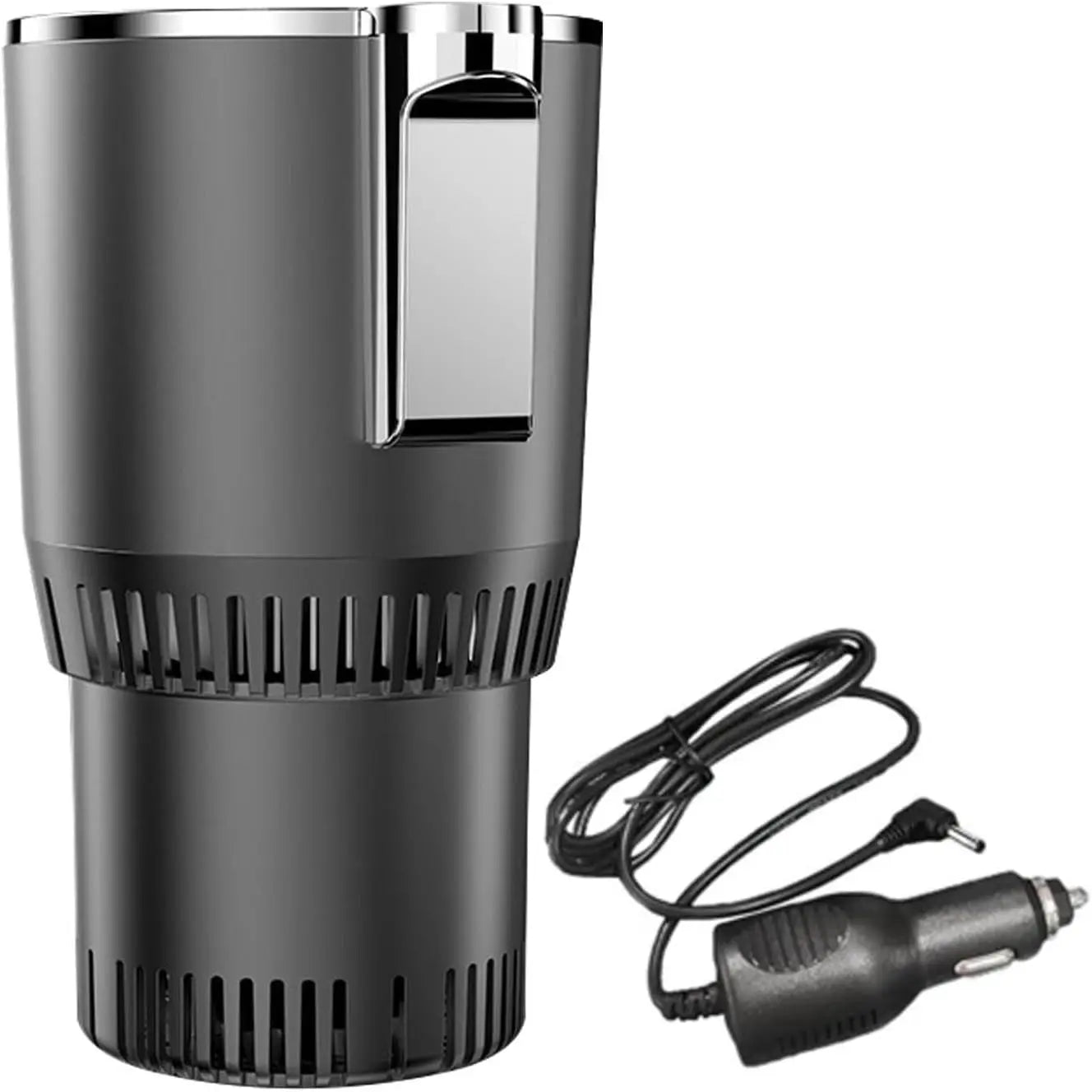 Lesunbak Chauffe-café pour Voiture, Porte-gobelets Automobiles - Chauffe-café et Refroidisseur d'eau 2 en 1,Extenseur de Tasse de Voiture antidérapant, Porte-Boisson de Voiture, Porte-Bouteille d'eau