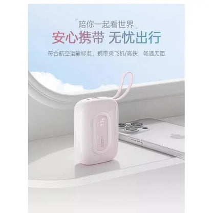 Mini power Bank Egg portable charge rapide 10000 mAH rose Voltshop