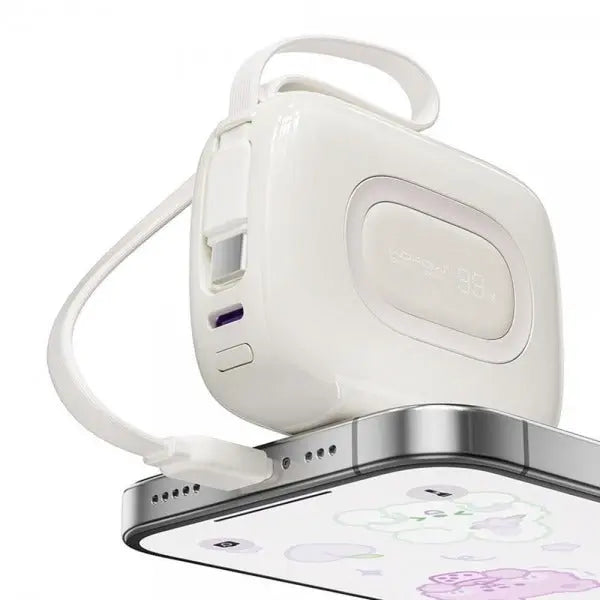 Mini power bank egg portable charge rapide 10000 mAH blanc Voltshop