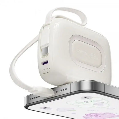 Mini power bank egg portable charge rapide 10000 mAH blanc Voltshop