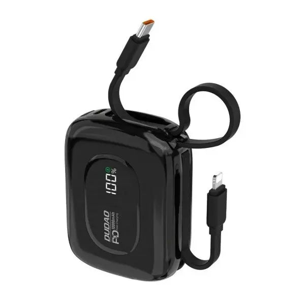 Mini power bank egg portable charge rapide 10000 mAH noir Voltshop