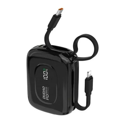 Mini power bank egg portable charge rapide 10000 mAH noir Voltshop