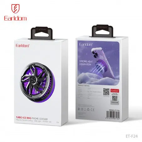 Refroidisseur smatphone design jante RGB magsafe Earldom Voltshop