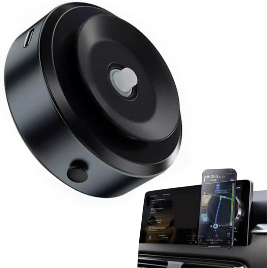 Support Telephone Voiture Magnetique pour MagSafe, Double ventouse innovante et design magnétique,Supports de montage pour voitures, gymnases, miroirs, cuisines, douches et toutes les surfaces lisses