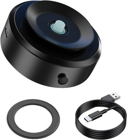 Support Telephone Voiture Magnetique pour MagSafe, Double ventouse innovante et design magnétique,Supports de montage pour voitures, gymnases, miroirs, cuisines, douches et toutes les surfaces lisses