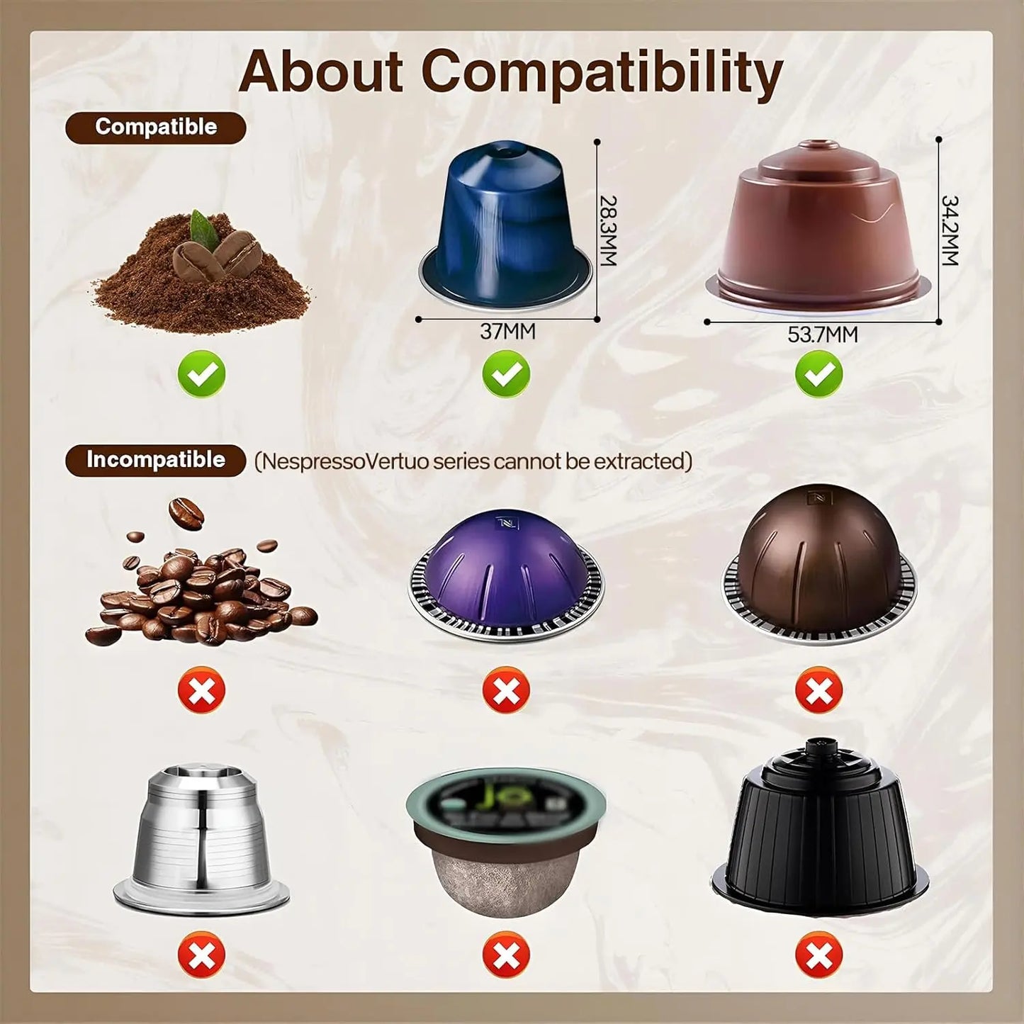 VHV Machine à Café Portable de Voyage,Chauffage Rapide 3 En 1 Cafetiere Portable 12V, Auto-Chauffage de 4 à 6 Minutes, Grandes Capsules, Café Moulu, Pour Le Camping, Bureau, Maison, Voiture (Noir)