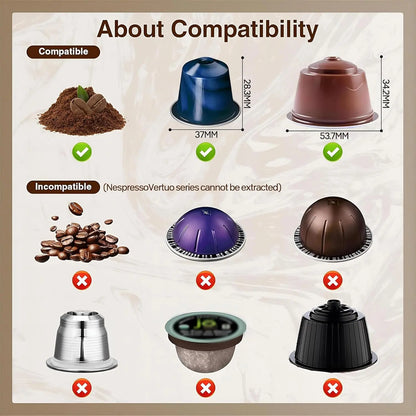 VHV Machine à Café Portable de Voyage,Chauffage Rapide 3 En 1 Cafetiere Portable 12V, Auto-Chauffage de 4 à 6 Minutes, Grandes Capsules, Café Moulu, Pour Le Camping, Bureau, Maison, Voiture (Noir)