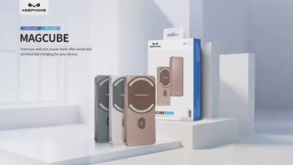 Batterie de secours Magnétique CUBE 5000Mah